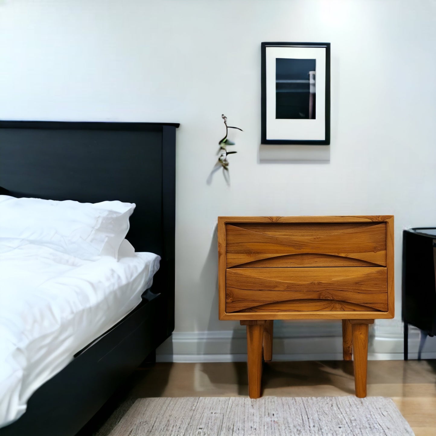 Giardinetti teak bedside table