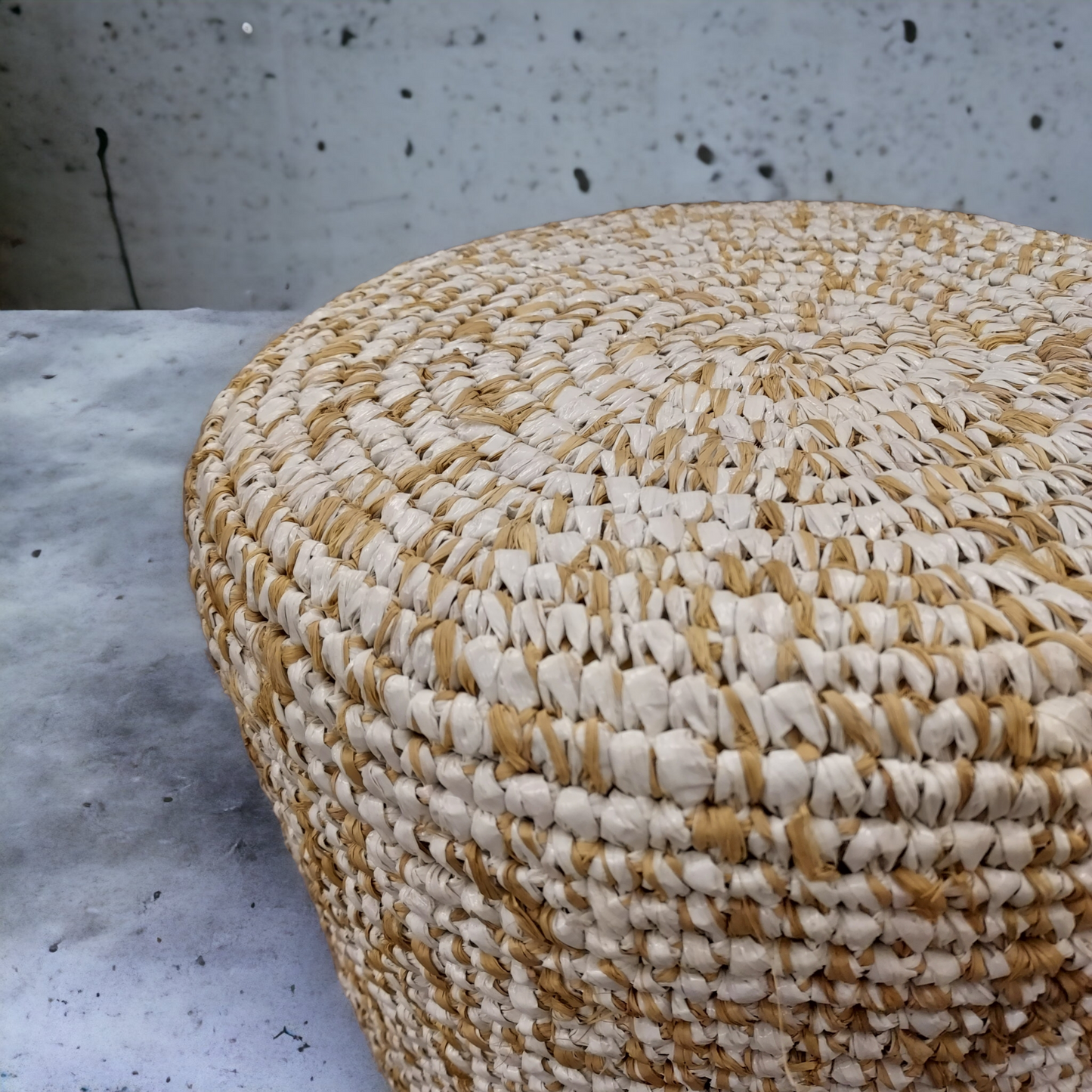 Raffia Stool