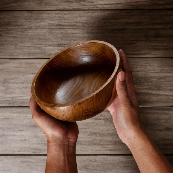 Teak Bowl