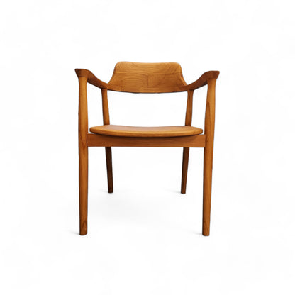 Diamond teak dining chair