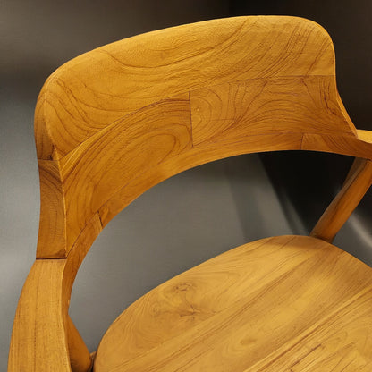 Diamond teak dining chair