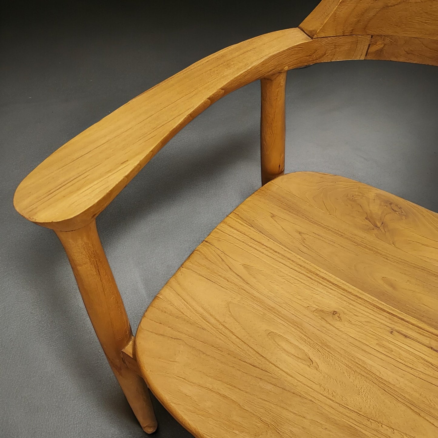 Diamond teak dining chair