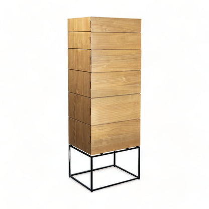 Elements teak chest of drawers