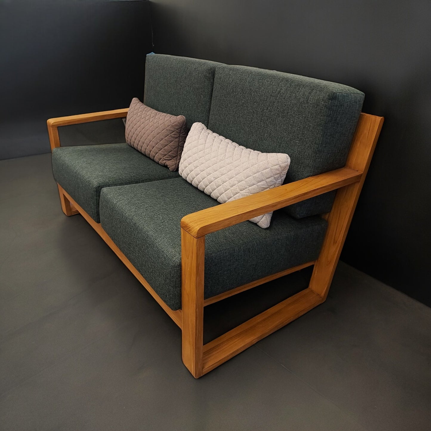 Metro teak sofa