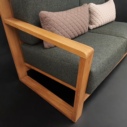 Metro teak sofa