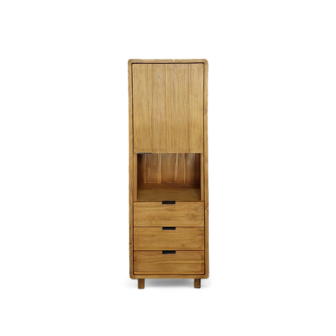 Jiwa teak bookcase