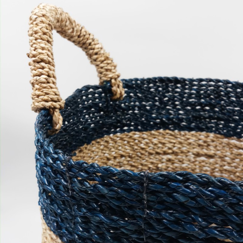 海草手織籃